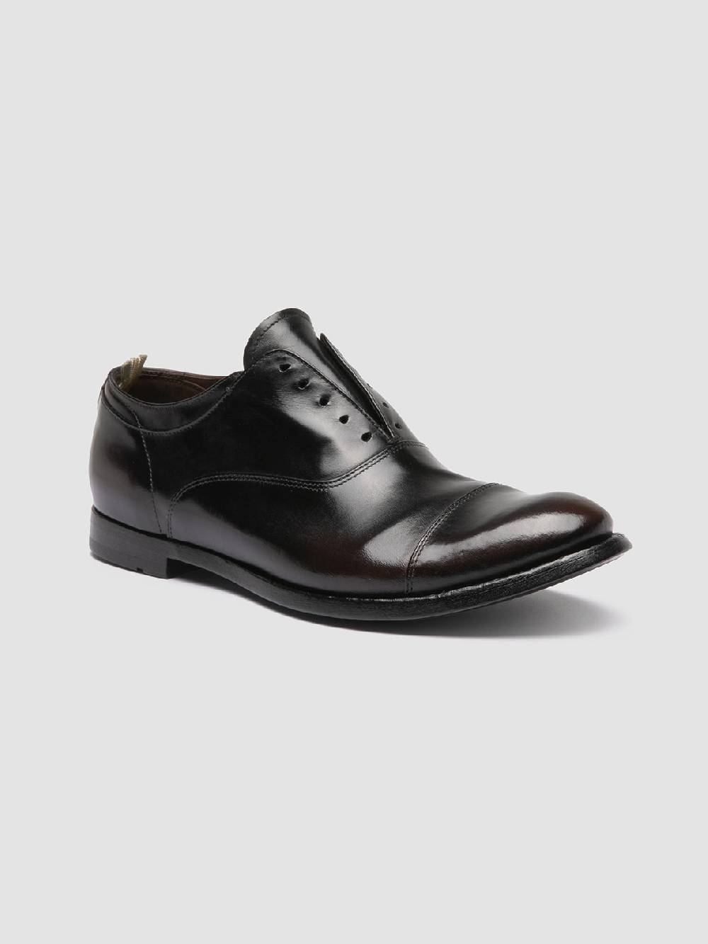 Officine Creative ANATOMIA 08 Oxford in Pelle Marrone Economico