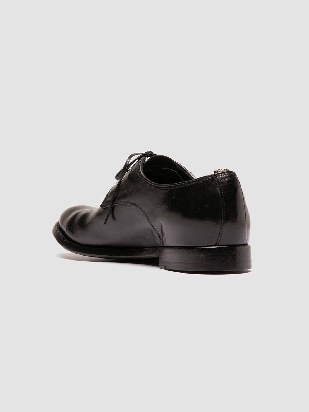 Officine Creative ANATOMIA 87 Scarpe Derby in Pelle Nera Saldi