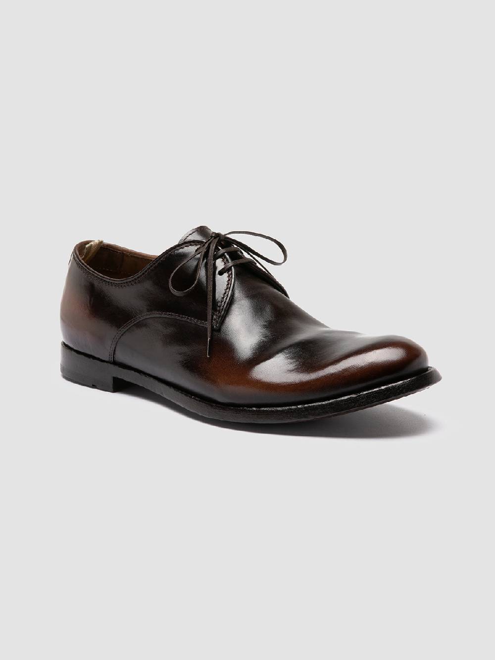 Officine Creative ANATOMIA 87 Scarpe Derby in Pelle Marrone Offerte