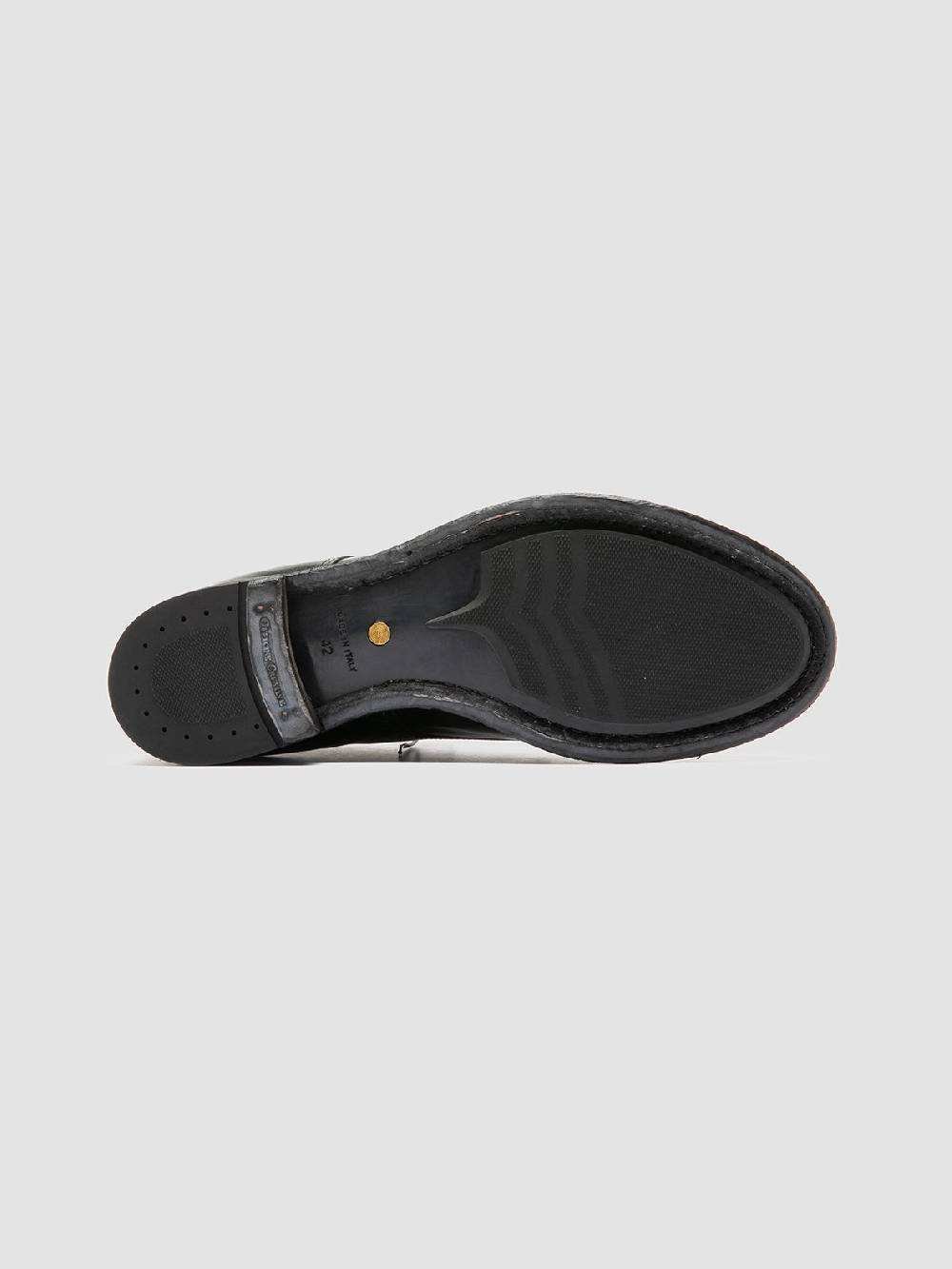 Officine Creative ANATOMIA 88 Stivali Chukka in Pelle Nera Hotsell