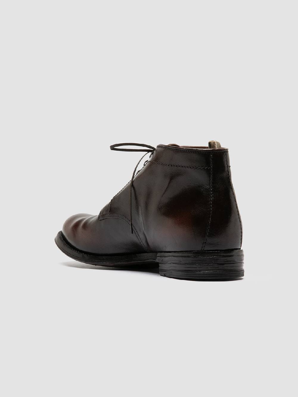 Officine Creative ANATOMIA 88 Stivali Chukka in Pelle Marrone Vendita Calda