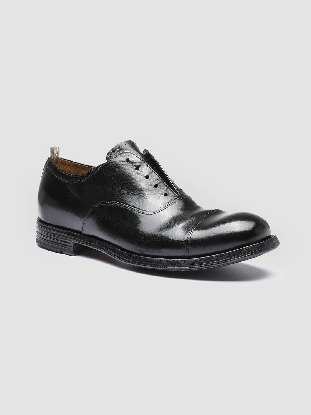 Officine Creative BALANCE 006 Oxford in Pelle Nera Vendita Economica
