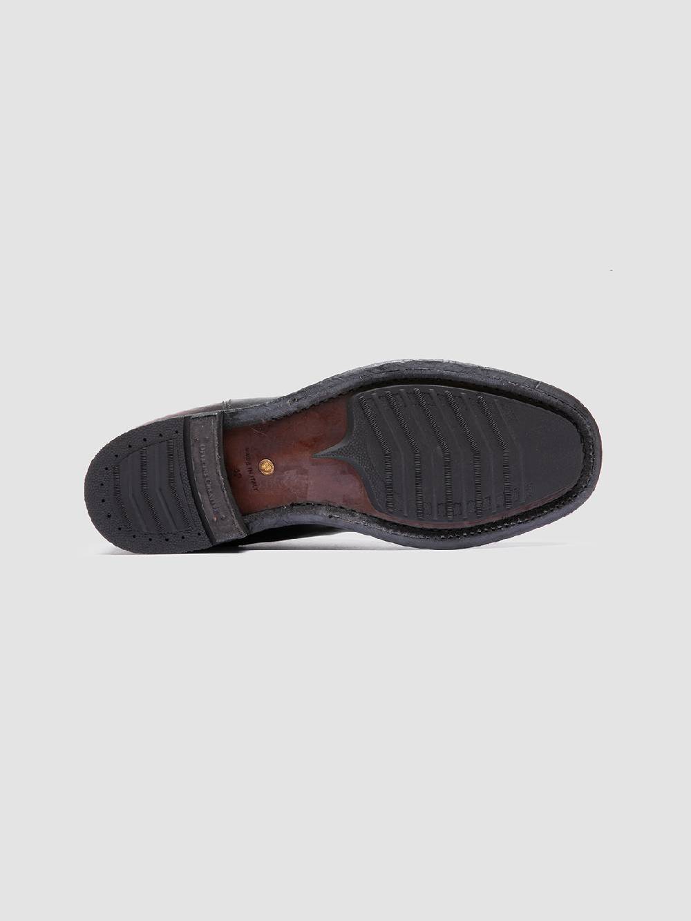 Officine Creative BALANCE 008 Brown Leather Chelsea Boots Vendite Flash
