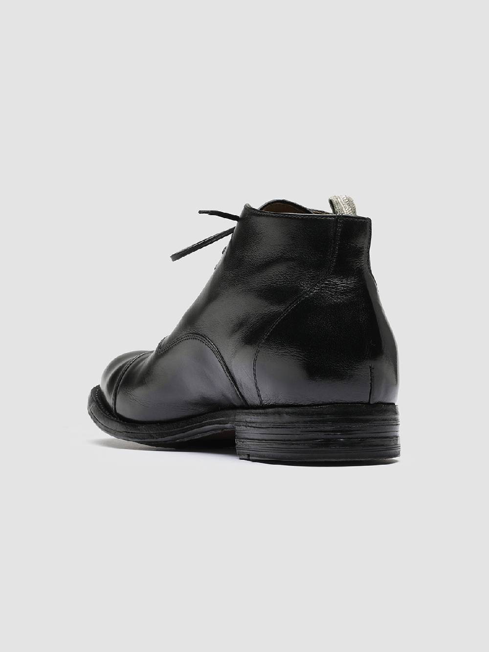 Officine Creative BALANCE 009 Stivaletti in Pelle Nera Negozio
