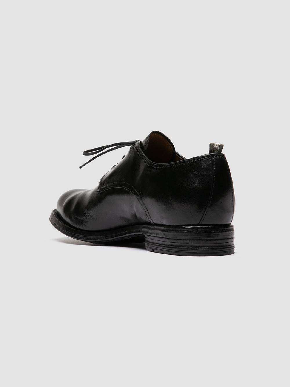 Officine Creative BALANCE 019 Derby in Pelle Nera In Saldo