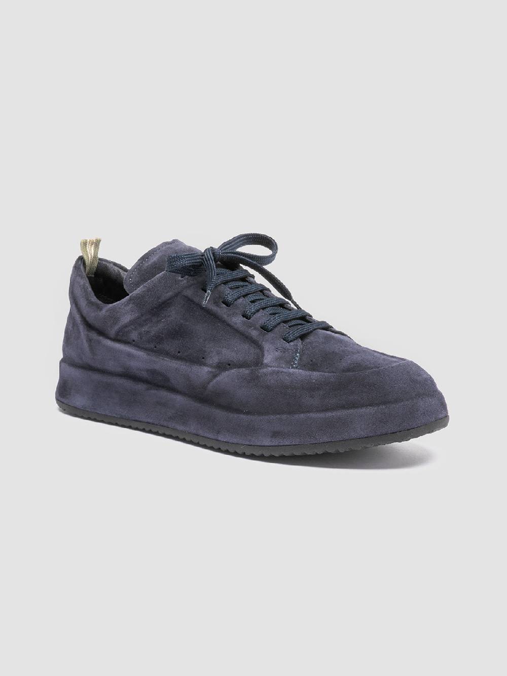 Officine Creative ACE 016 Sneaker in Pelle Scamosciata Blu Qualità Garantita