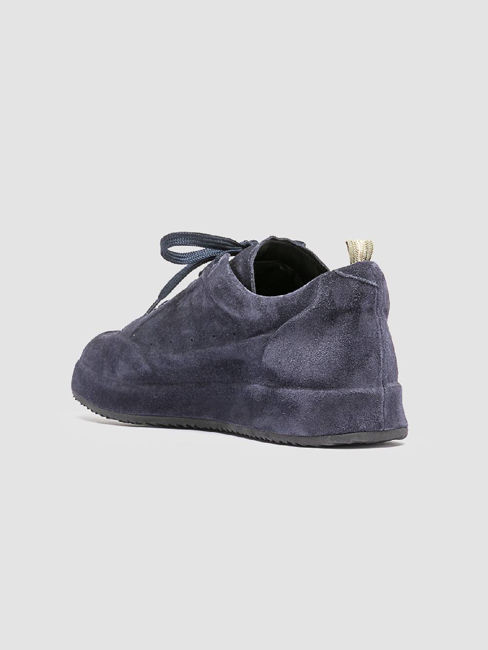Officine Creative ACE 016 Sneaker in Pelle Scamosciata Blu Qualità Garantita