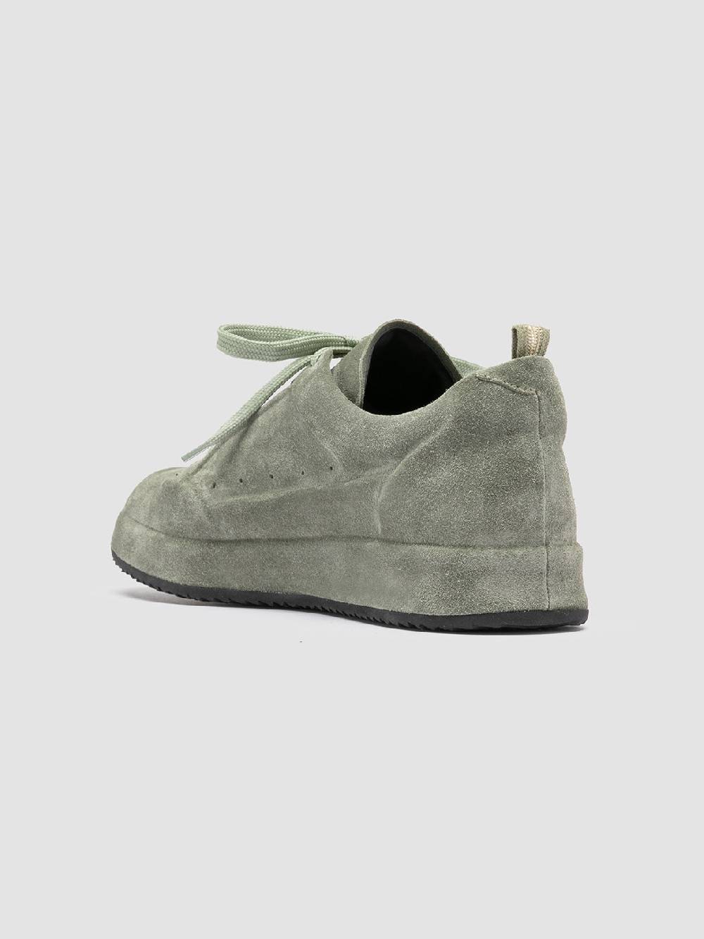 Officine Creative ACE 016 Sneaker in pelle scamosciata Verde Negozi Online
