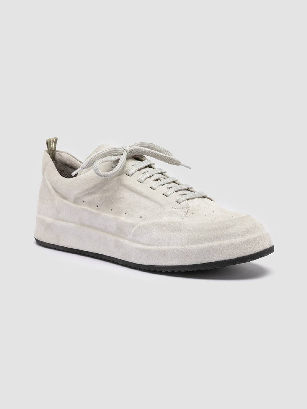 Officine Creative ACE 016 Sneaker in Pelle Scamosciata Grigia Vendite stagionali