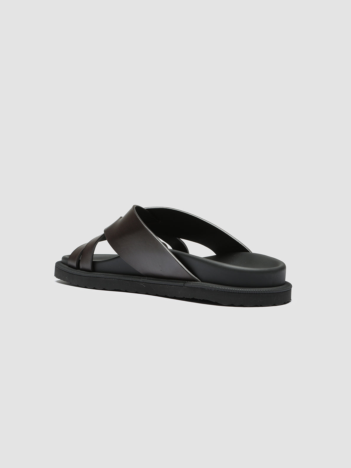 Officine Creative CHARRAT 003 Sandali in Pelle Marrone Sconto