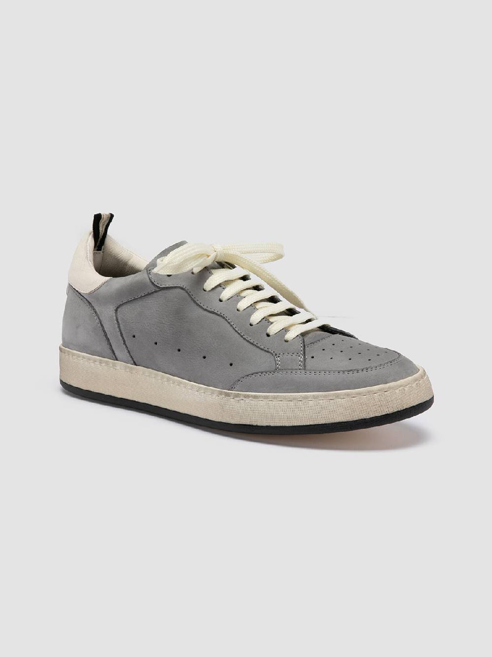 Officine Creative MAGIC 002 Sneakers Basse in Nabuk Grigio Hotsell