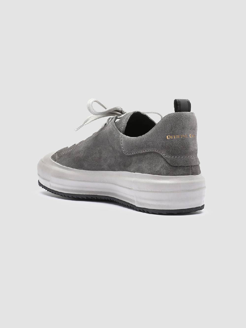 Officine Creative MES 009 Sneakers in Pelle Scamosciata Grigia Vendita Calda