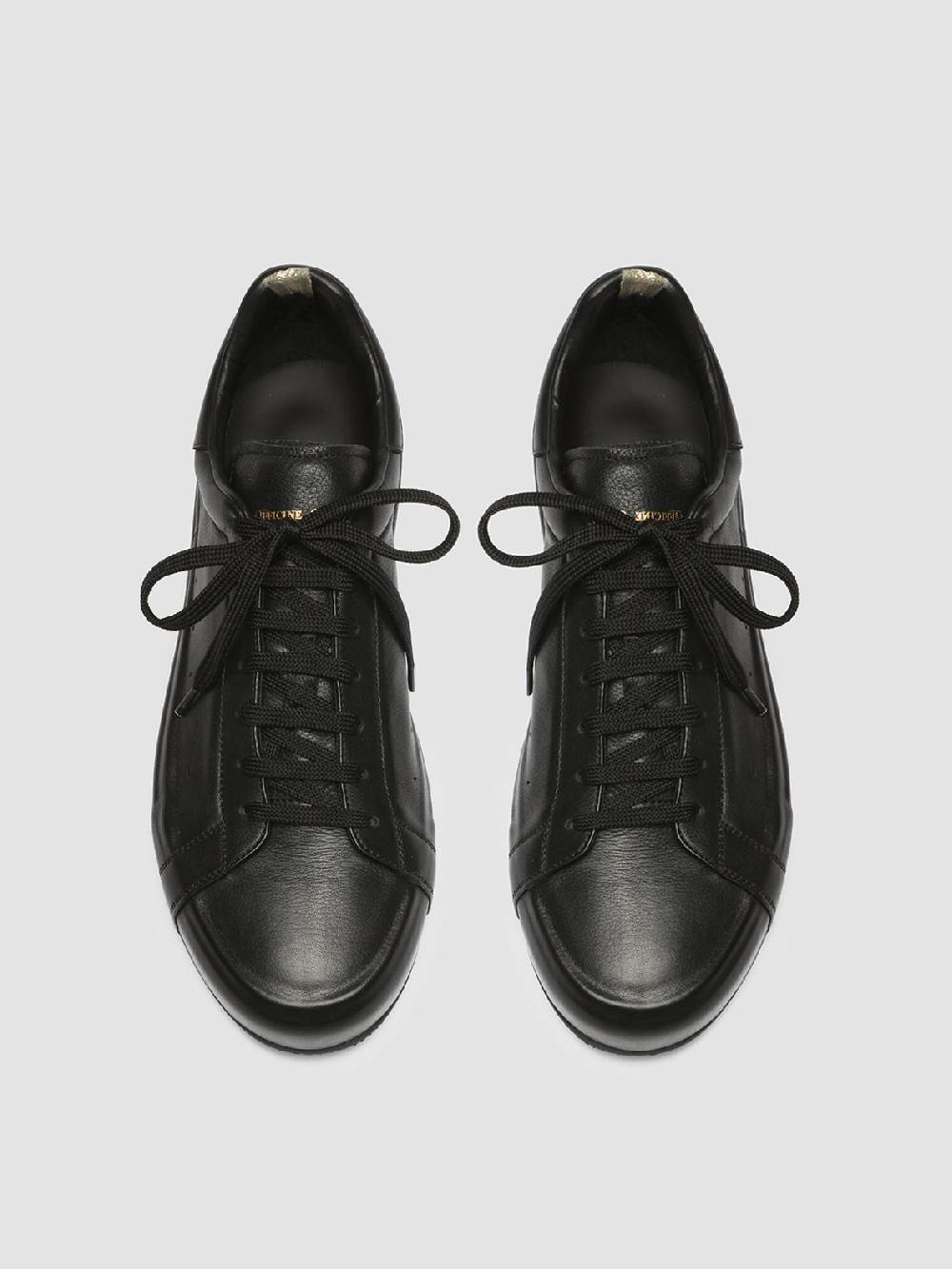 Officine Creative PRIMARY 001 Sneakers in Pelle Nera Vendita Economica