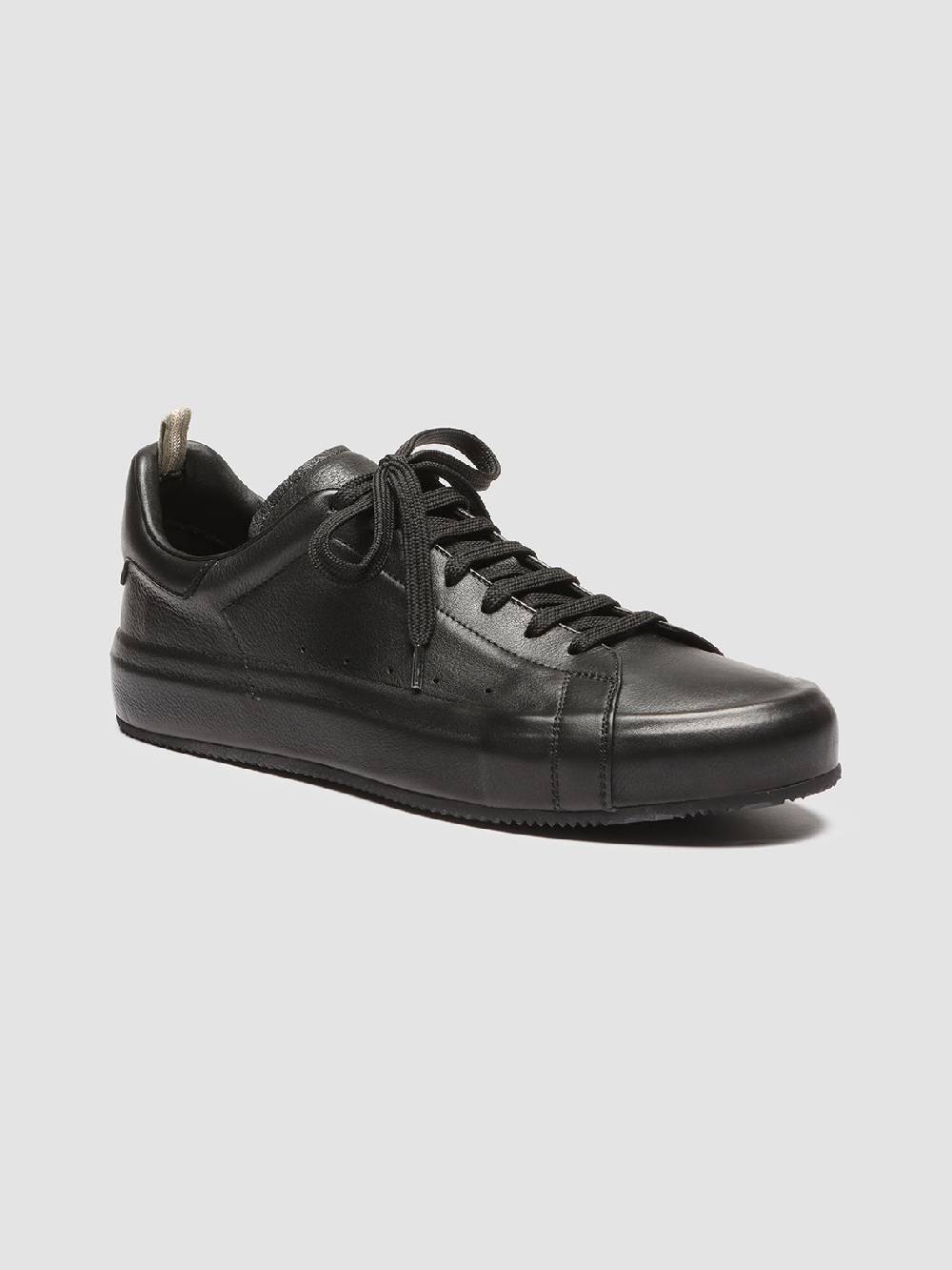 Officine Creative PRIMARY 001 Sneakers in Pelle Nera Vendita Economica