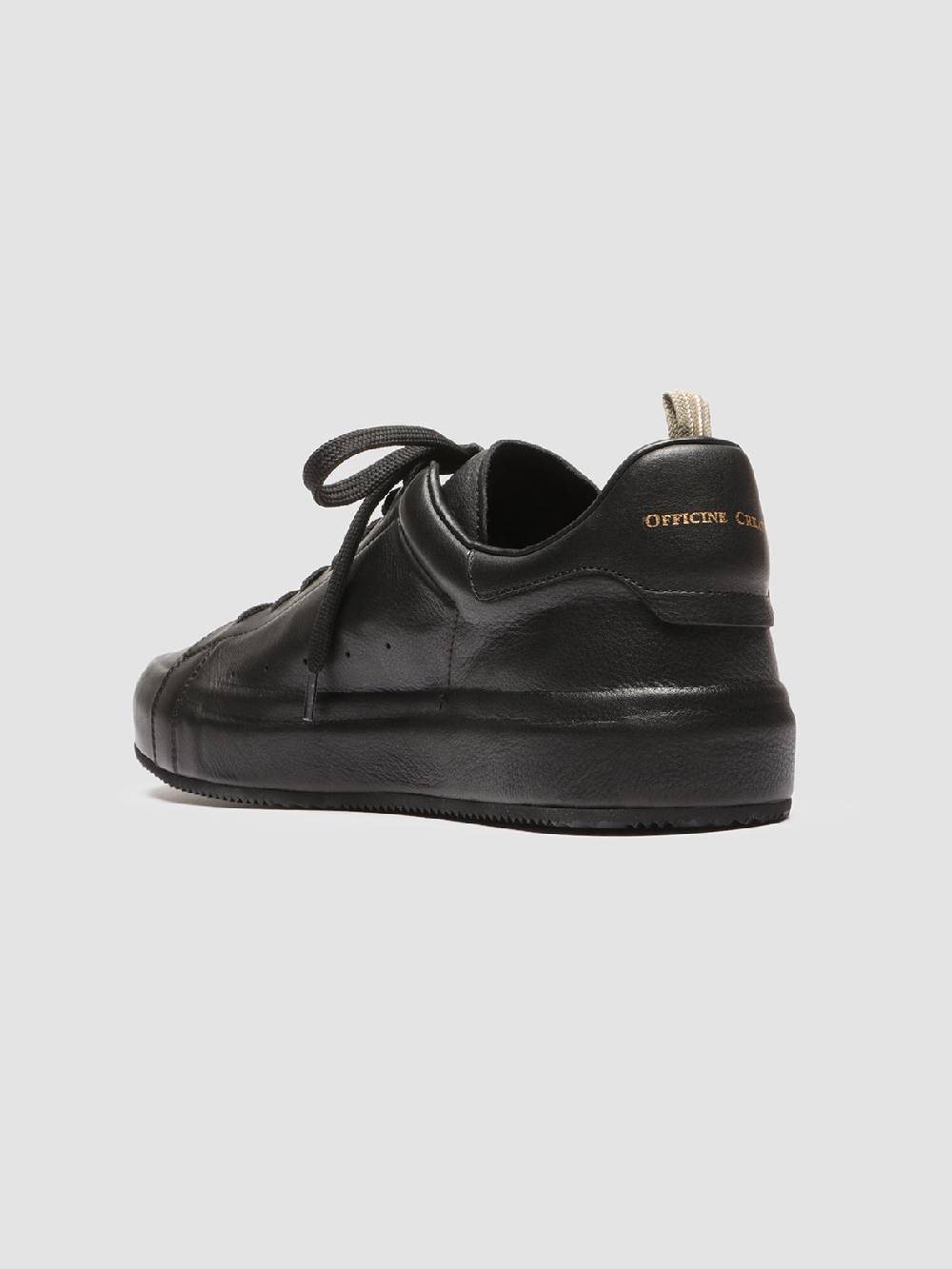 Officine Creative PRIMARY 001 Sneakers in Pelle Nera Vendita Economica
