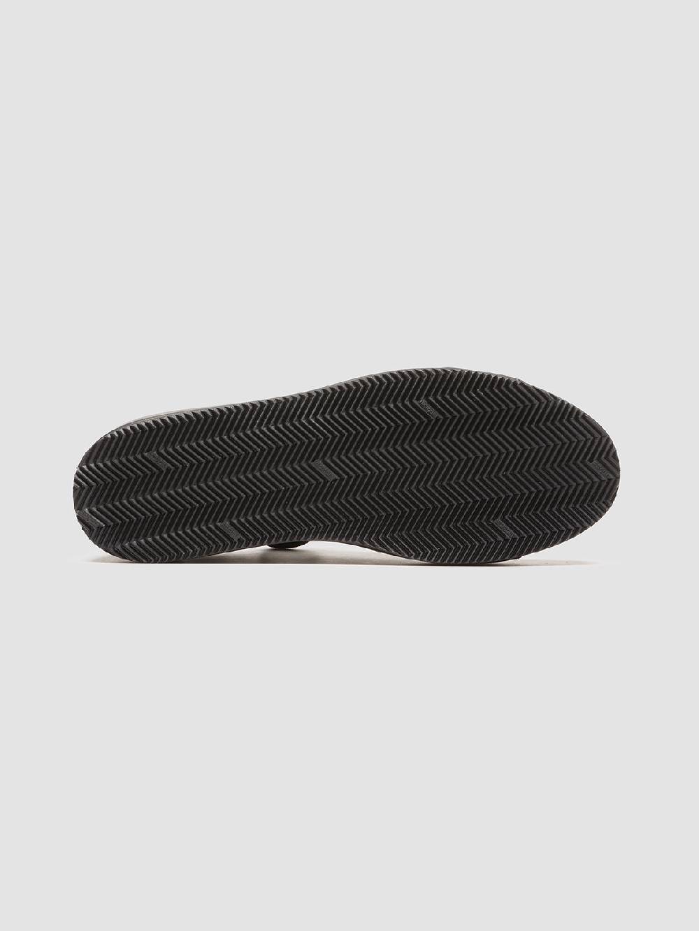 Officine Creative PRIMARY 001 Sneakers in Pelle Nera Vendita Economica