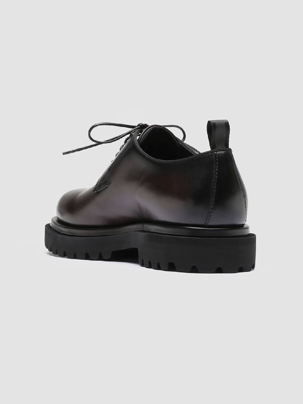 Officine Creative EVENTUAL 001 Derby in Pelle Marrone Moda
