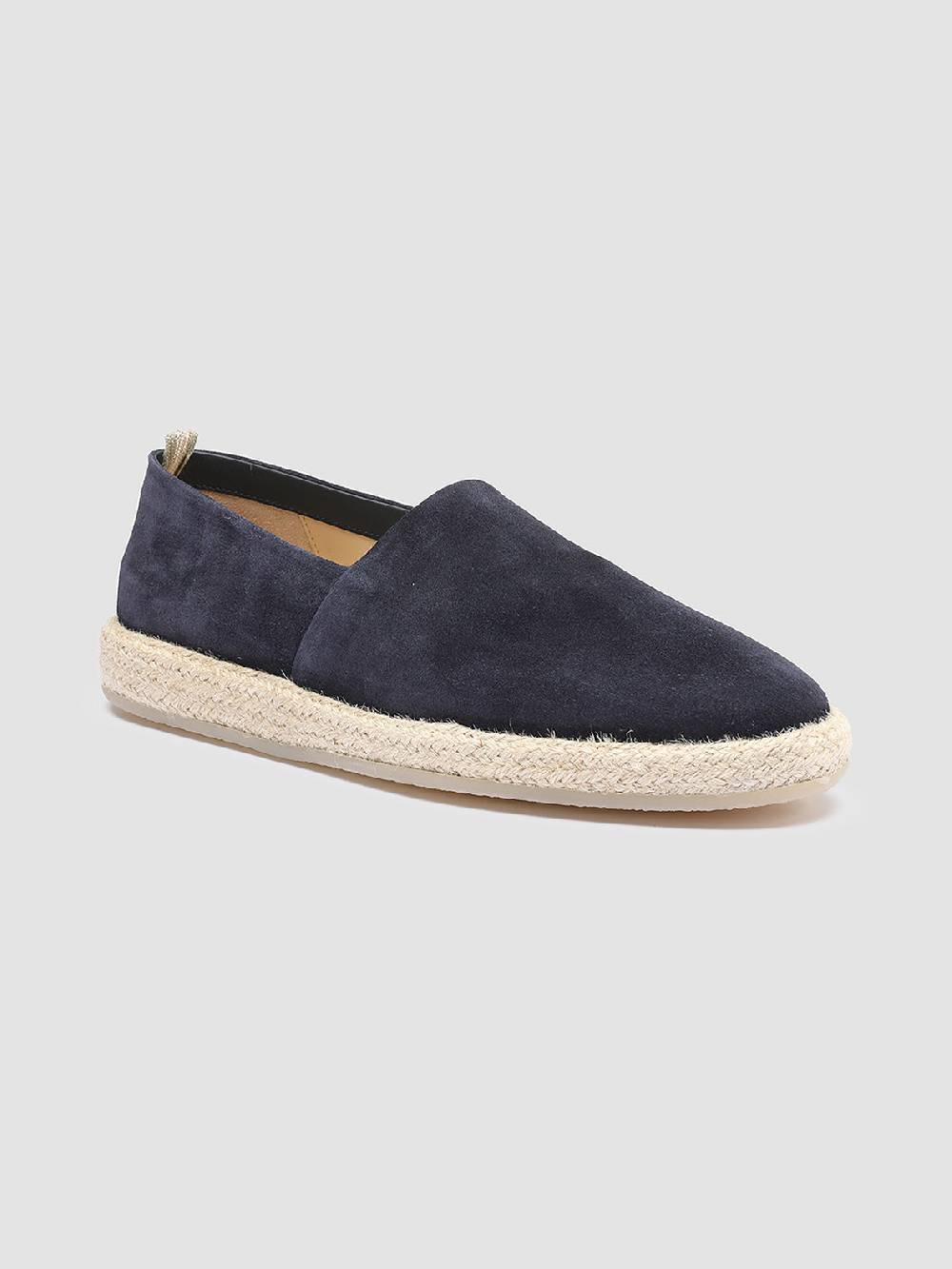 Officine Creative ROPED 001 Mocassini in Camoscio Blu Affare Del Giorno