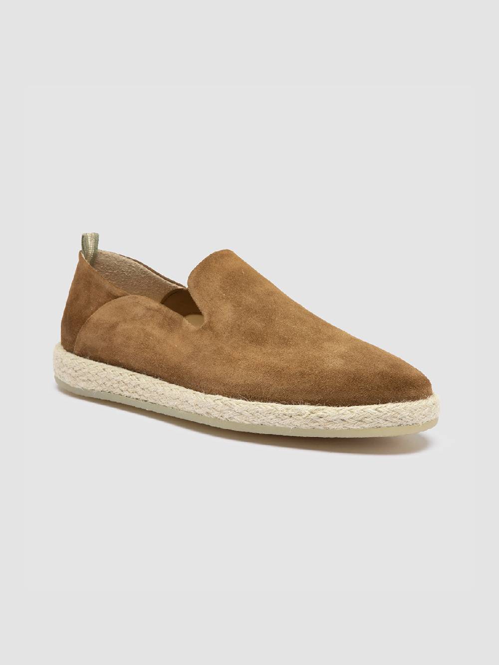Officine Creative ROPED 002 Slip-on in Pelle Scamosciata Marrone Prezzo Ridotto