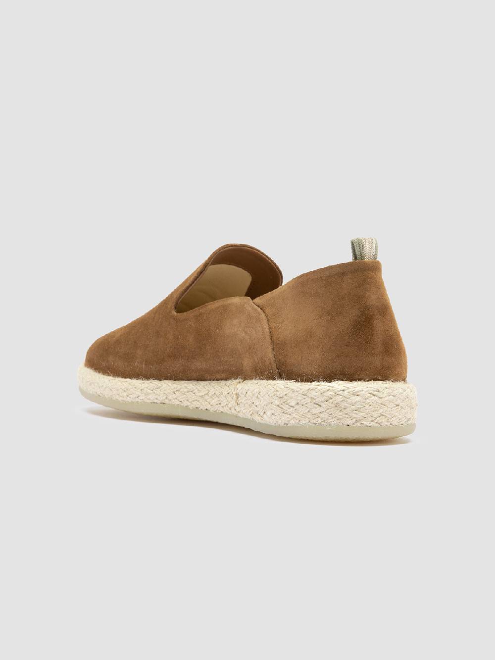 Officine Creative ROPED 002 Slip-on in Pelle Scamosciata Marrone Prezzo Ridotto