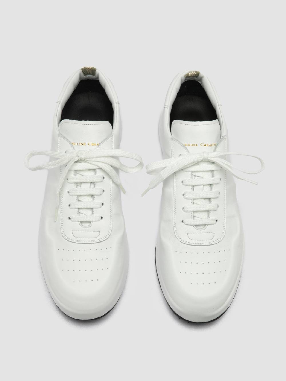 Officine Creative ACE 010 Sneakers in Pelle Bianca Sconto