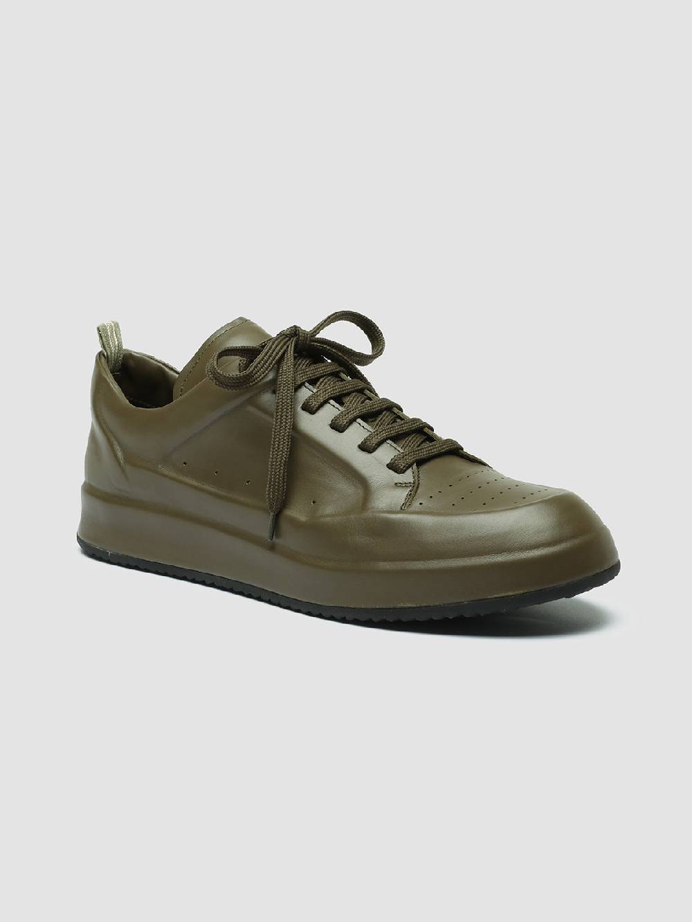 Officine Creative ACE 016 Sneaker in Pelle Verde Economico