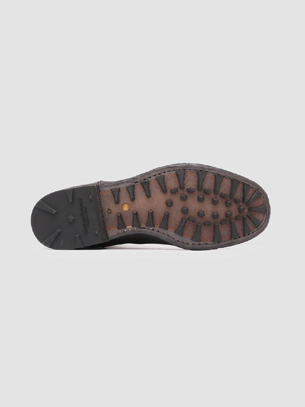 Officine Creative ARBUS 021 Stivaletti Chelsea in Pelle Grigia Outlet