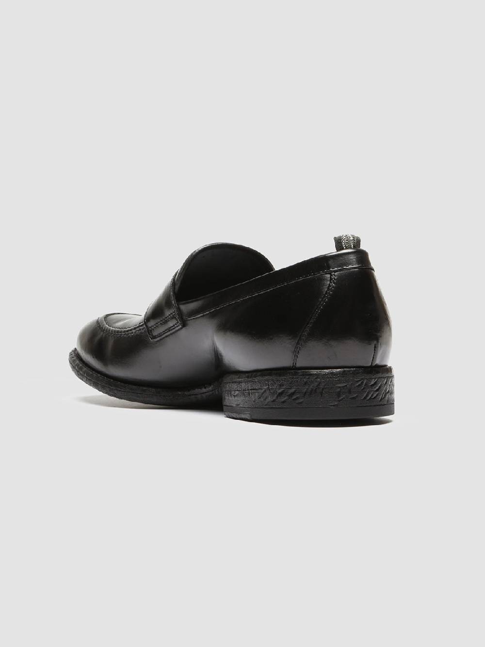 Officine Creative EMORY 024 Mocassini in Pelle Nera In Vendita