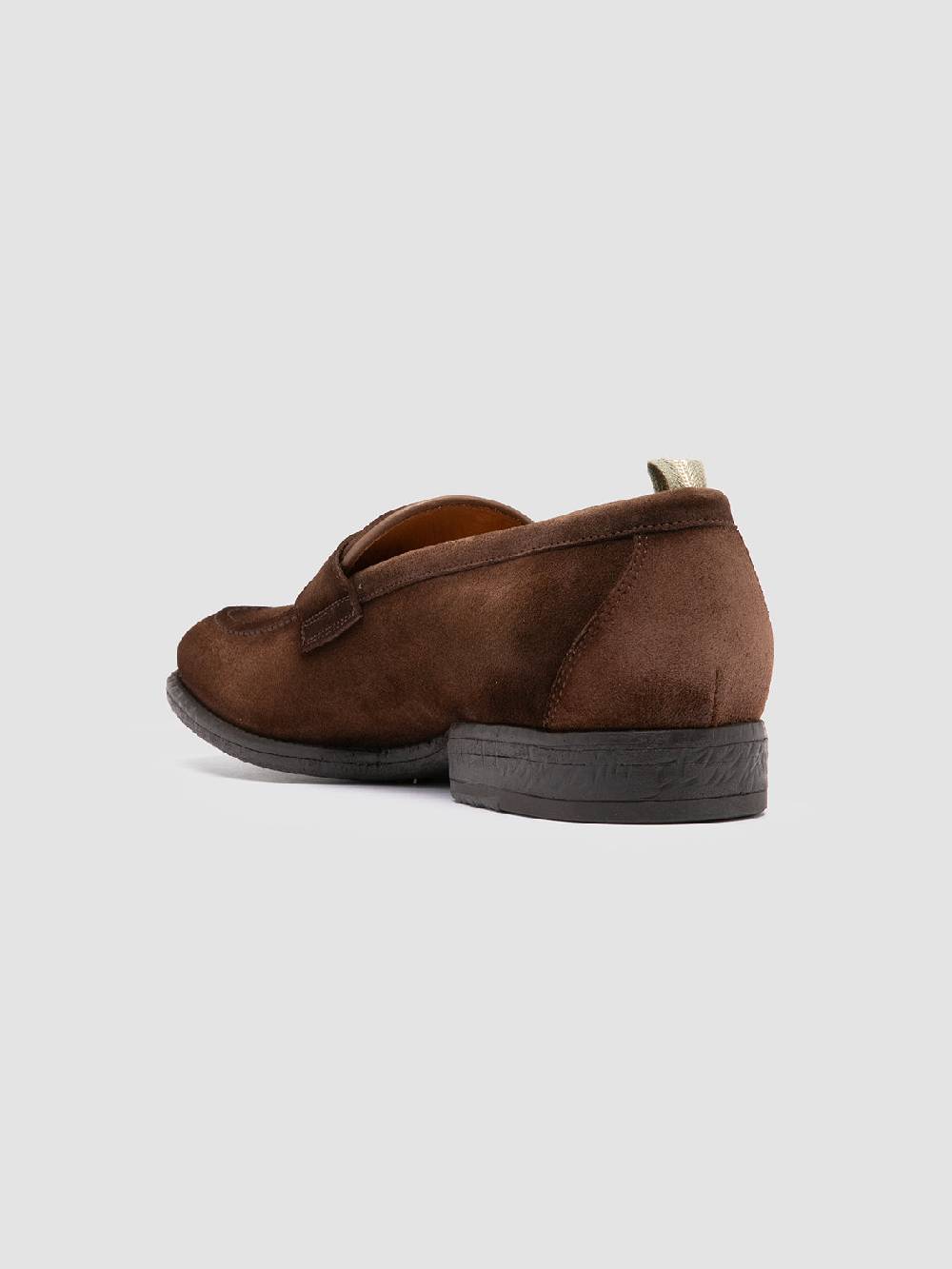 Officine Creative EMORY 024 Mocassini in Pelle Scamosciata Marrone Hotsell