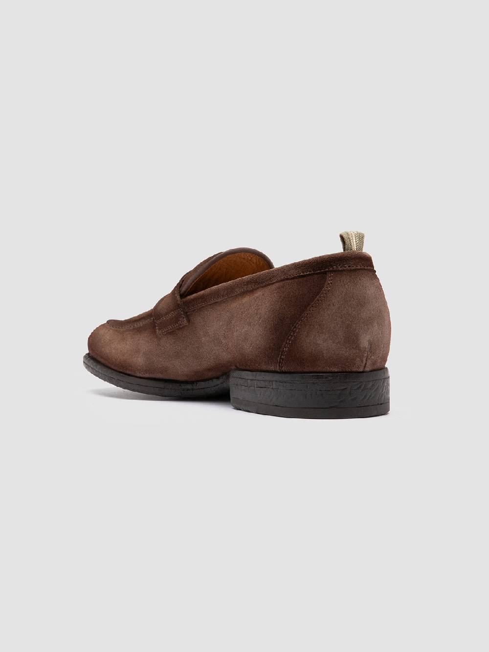 Officine Creative EMORY 024 Mocassini in Pelle Scamosciata Marrone Vendita Economica