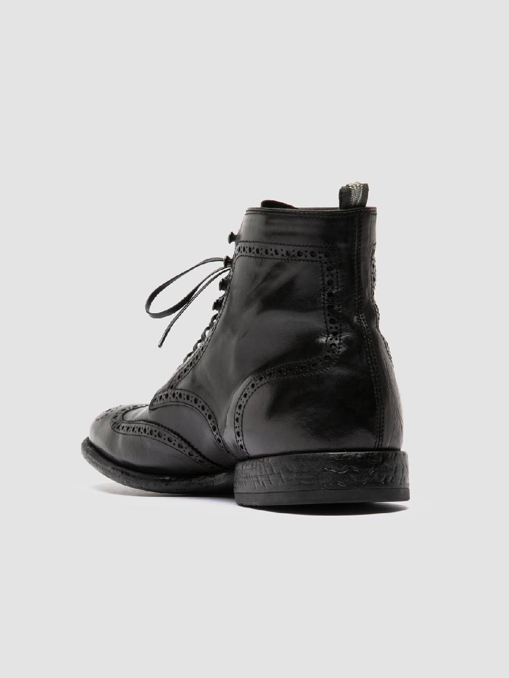 Officine Creative EMORY CAOU 016 Stivali Neri in Pelle Negozio