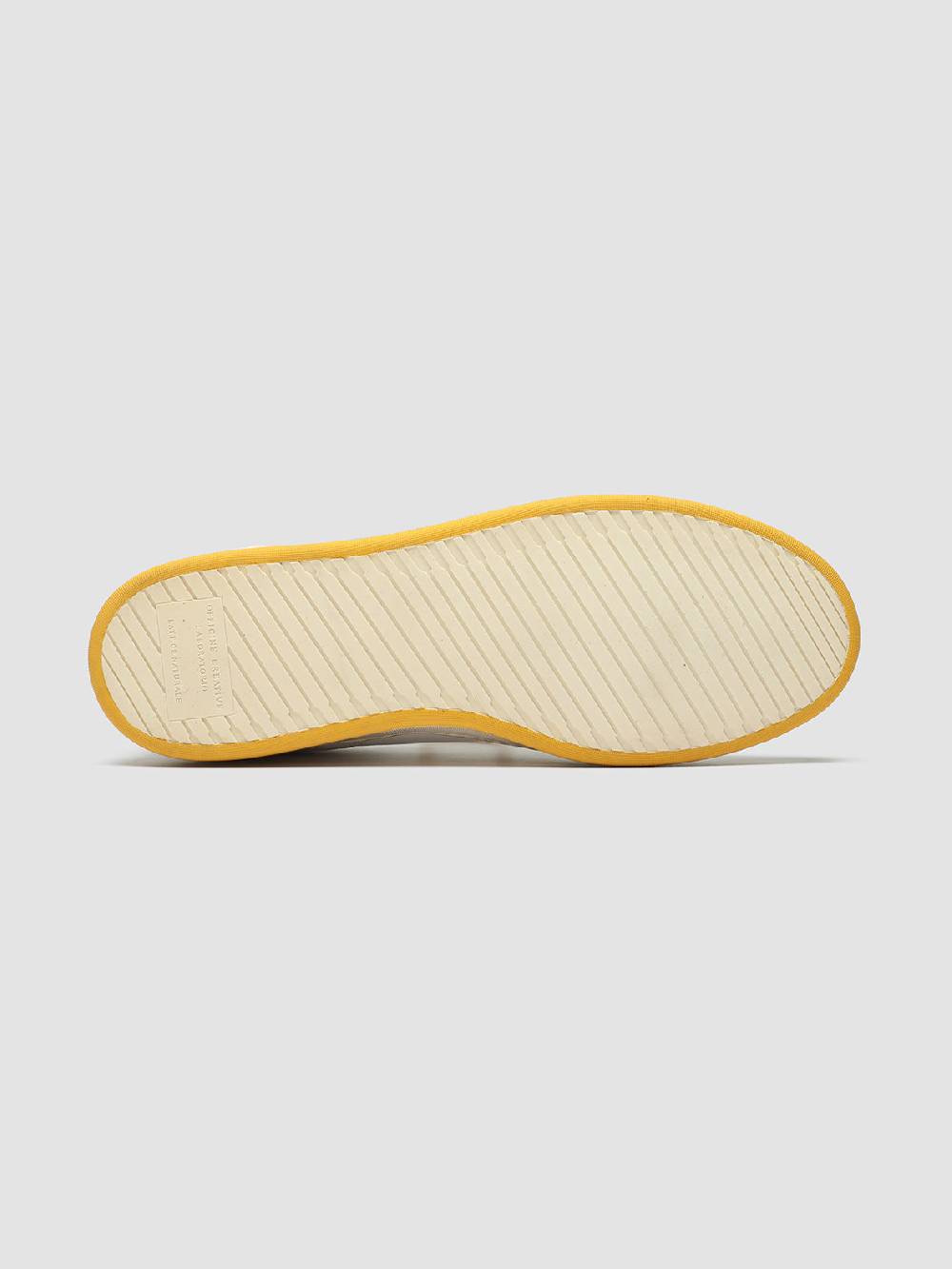 Officine Creative MAGIC 001 Sneakers in Pelle e Camoscio Bianco Qualità