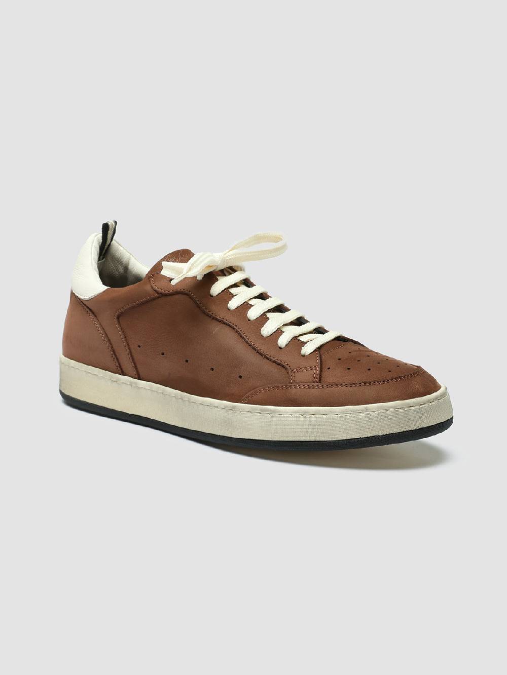 Officine Creative MAGIC 002 Sneakers in Nabuk Marrone Promozione