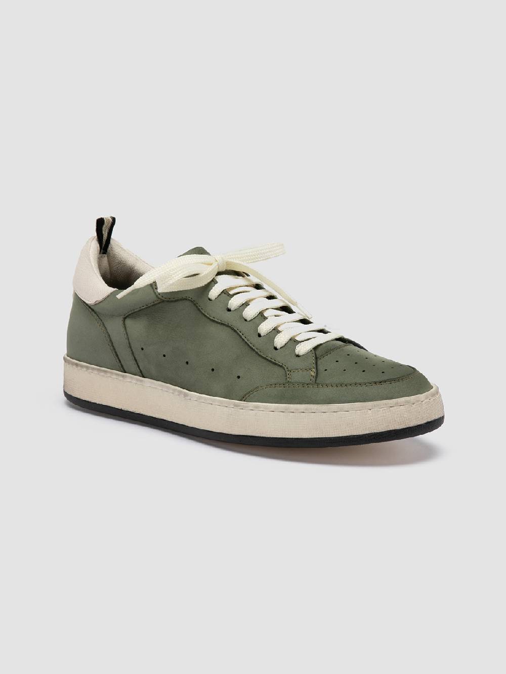 Officine Creative MAGIC 002 Sneakers in Nabuk Verde Spedizione Gratuita