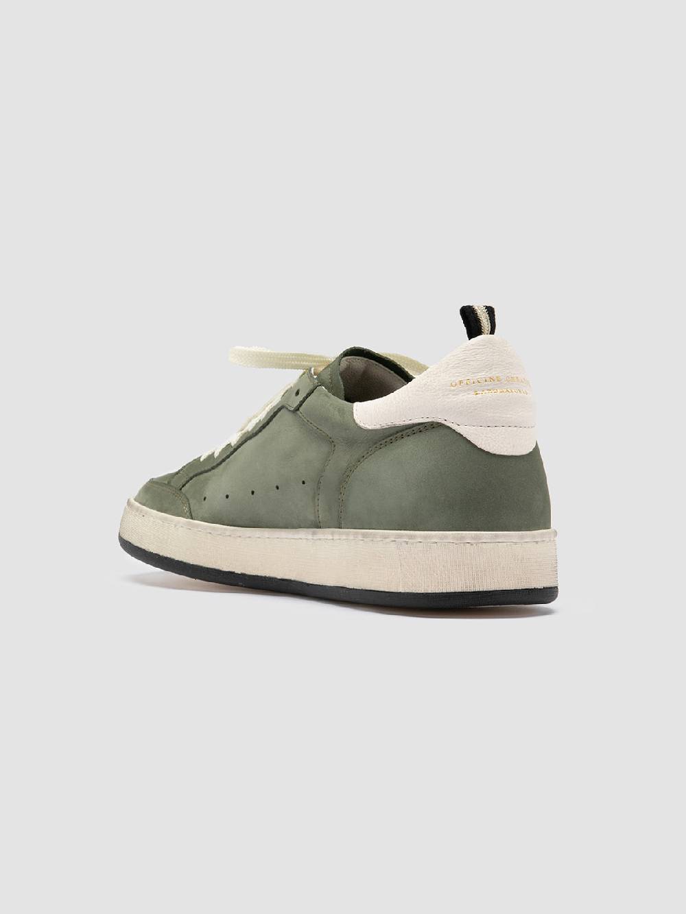Officine Creative MAGIC 002 Sneakers in Nabuk Verde Spedizione Gratuita