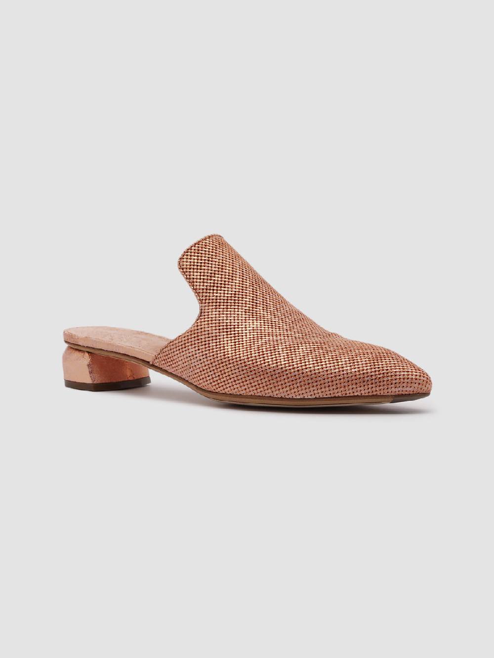 Officine Creative SAUVANNE 006 Sabot in Pelle Marrone Soddisfazione Garantita