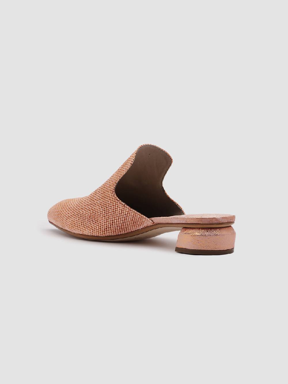 Officine Creative SAUVANNE 006 Sabot in Pelle Marrone Soddisfazione Garantita