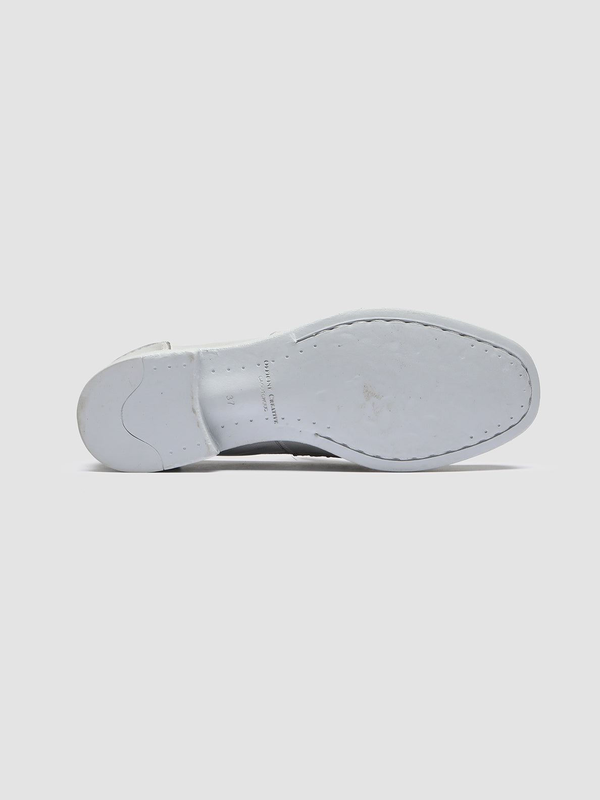 Officine Creative CALIXTE 042 Mocassini Penny in Pelle Grigia Fino Al -60%