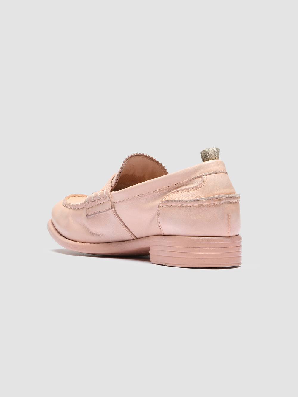 Officine Creative CALIXTE 042 Mocassini Penny Loafer in Pelle Rosa Shopping Online