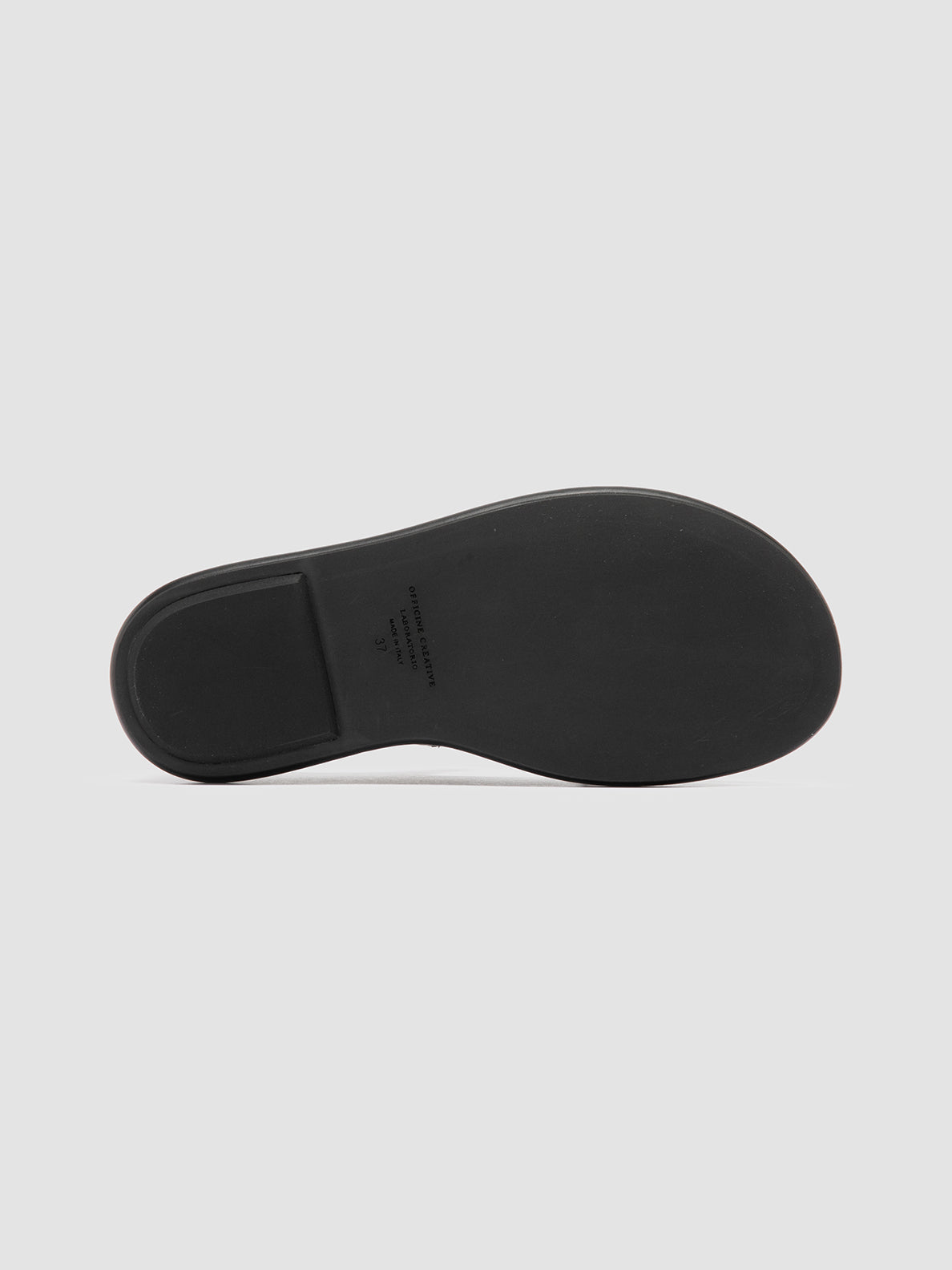 Officine Creative ESTENS 106 Scarpe Basse T-Bar in Pelle Nera Sottocosto