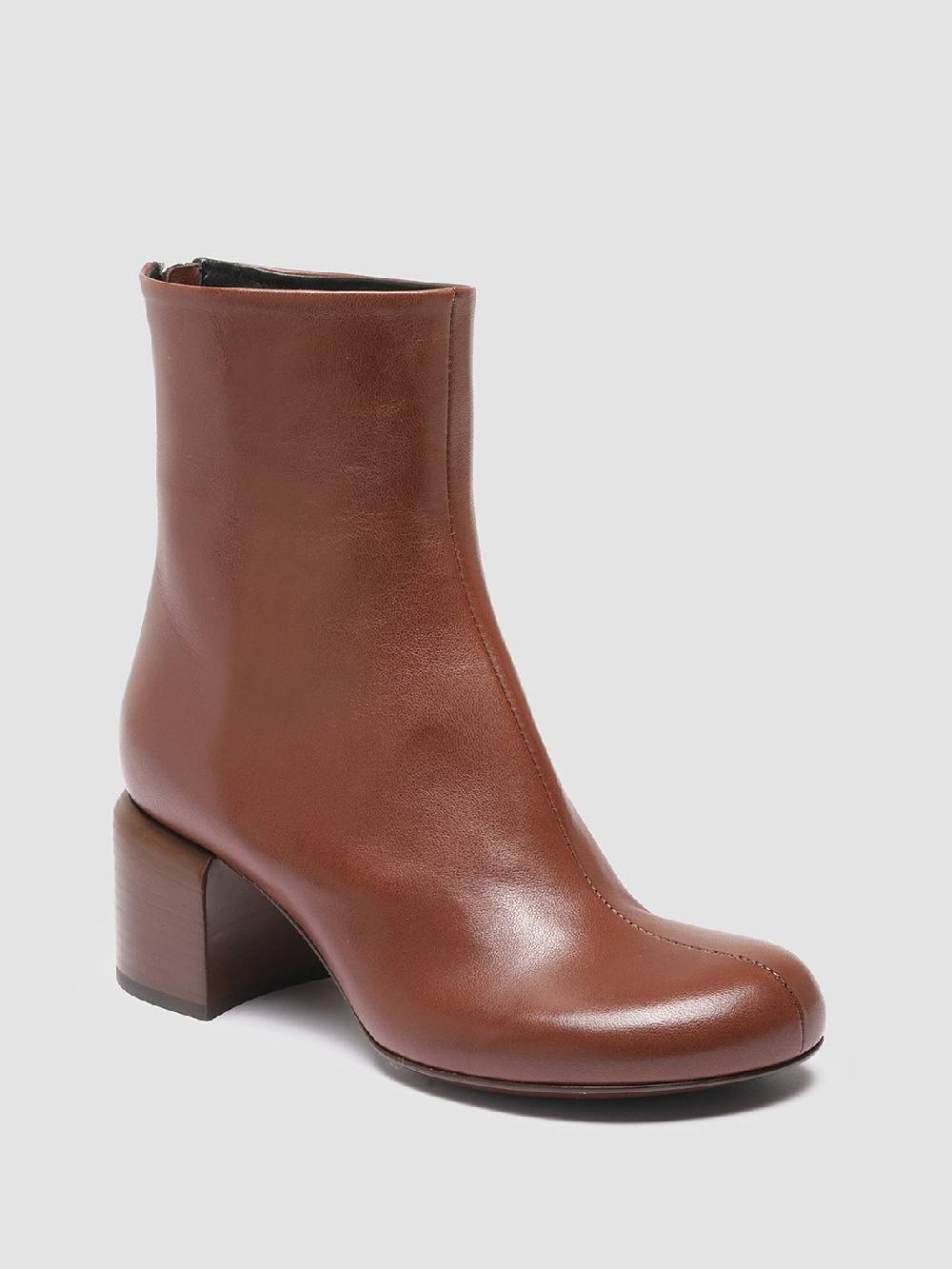 Officine Creative ETHEL 004 Stivaletti in Nappa Marrone Offerta
