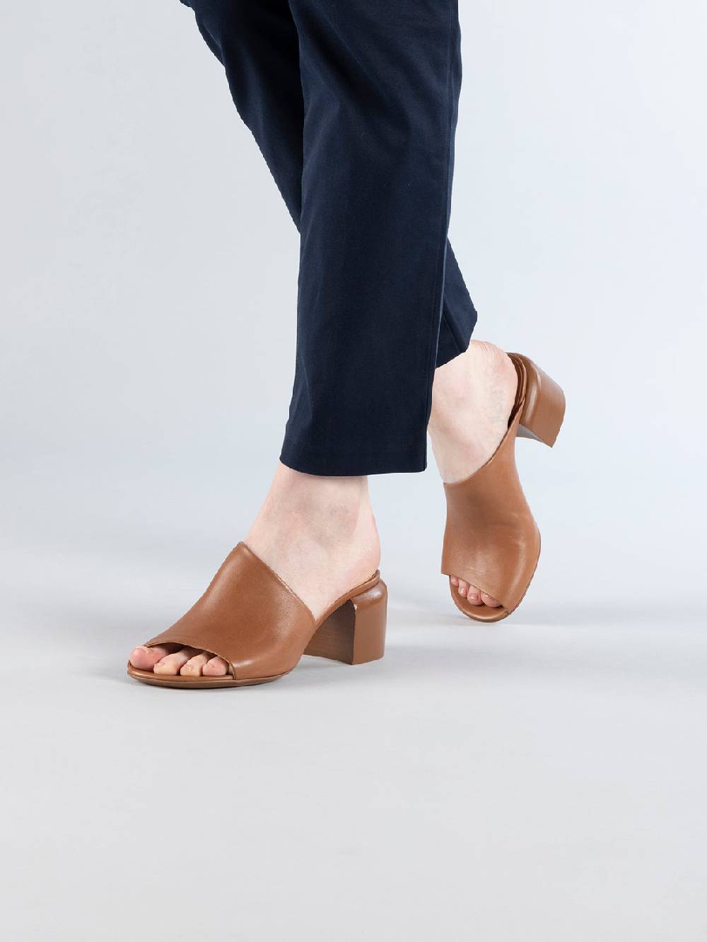Officine Creative ETHEL 007 Sandali in Pelle Marrone Economico