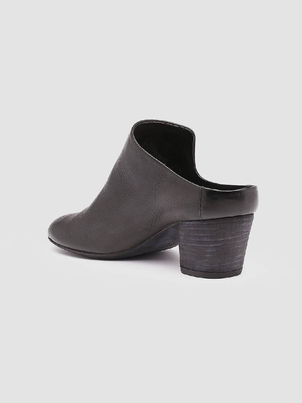 Officine Creative ADELE 003 Black Leather Sandals Offerte
