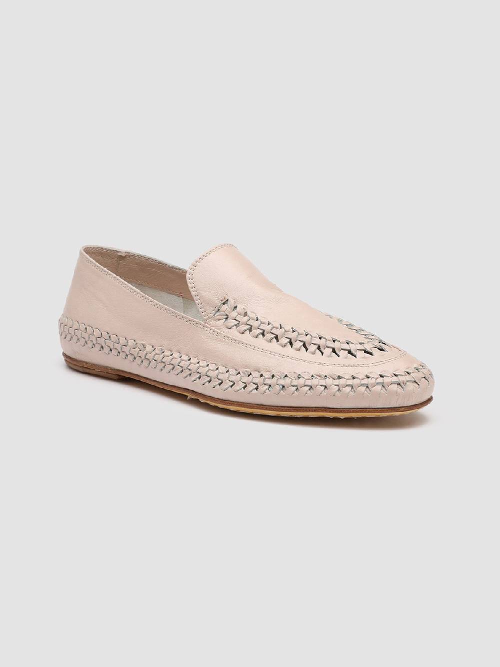 Officine Creative BESSIE 002 Mocassini in Pelle Rosa Hotsell