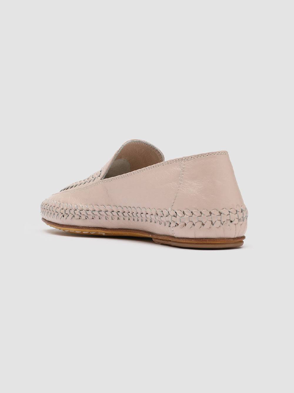 Officine Creative BESSIE 002 Mocassini in Pelle Rosa Hotsell
