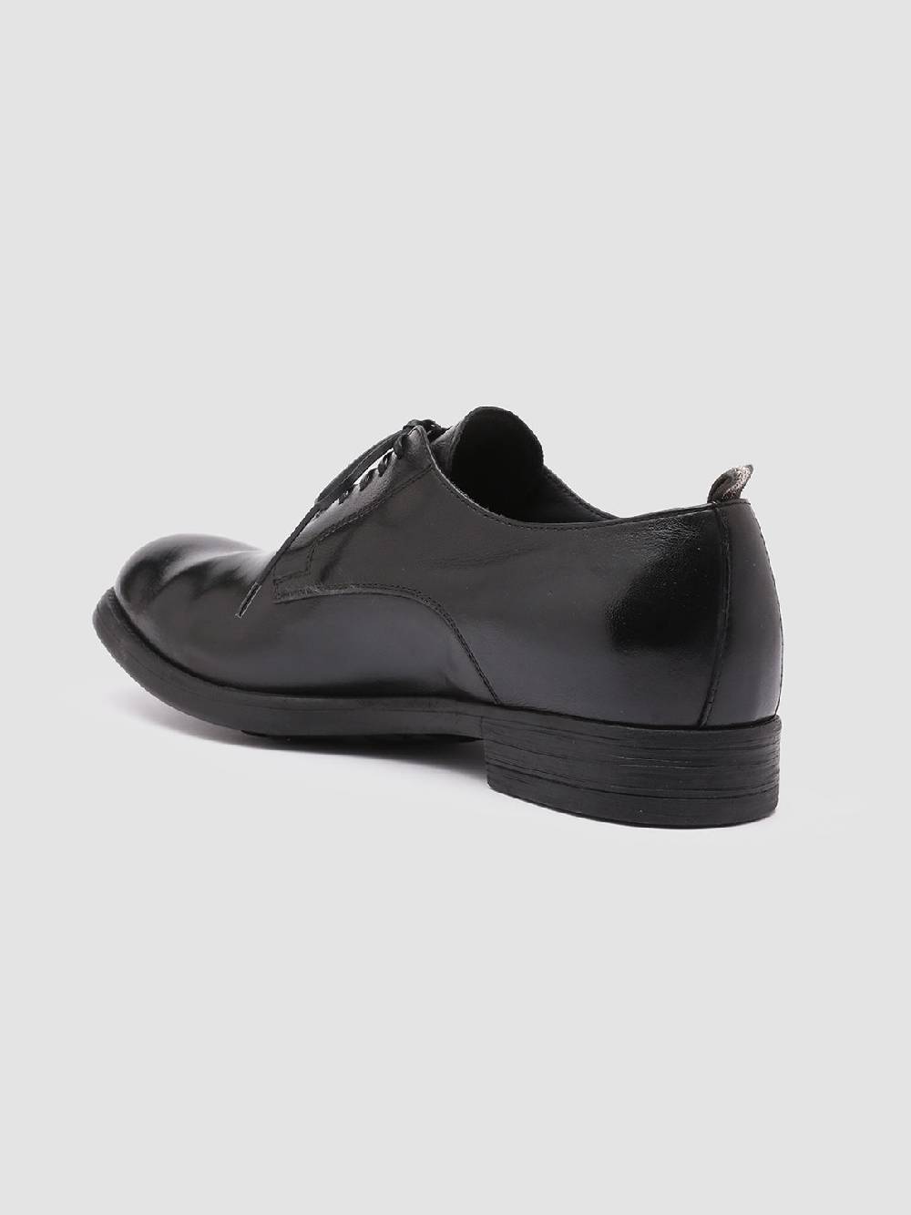 Officine Creative CHRONICLE 001 Derby in Pelle Nera Vendita Economica