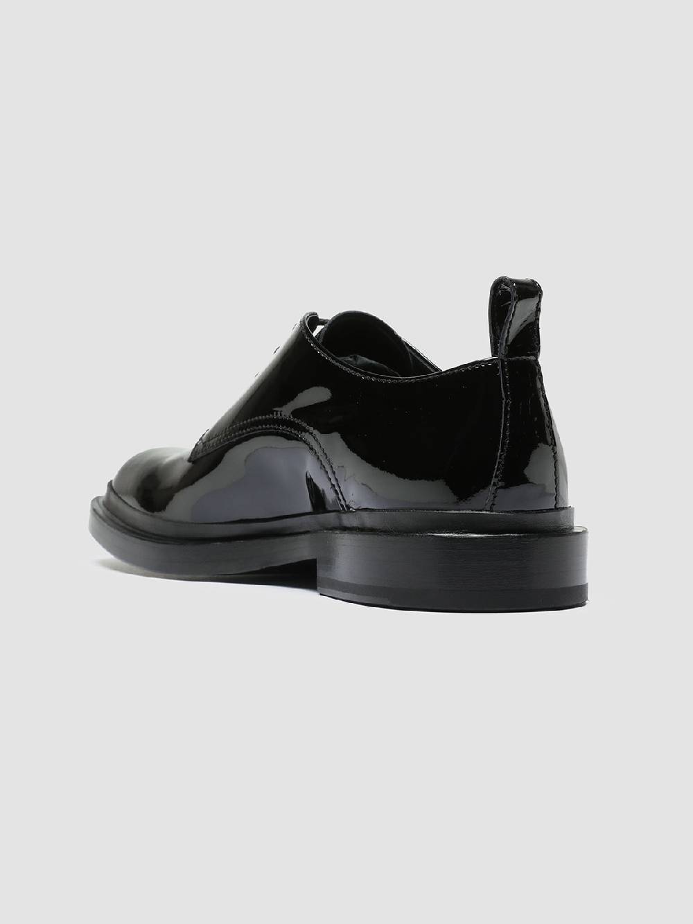 Officine Creative CONCRETE 003 Derby in Pelle Nera Negozio
