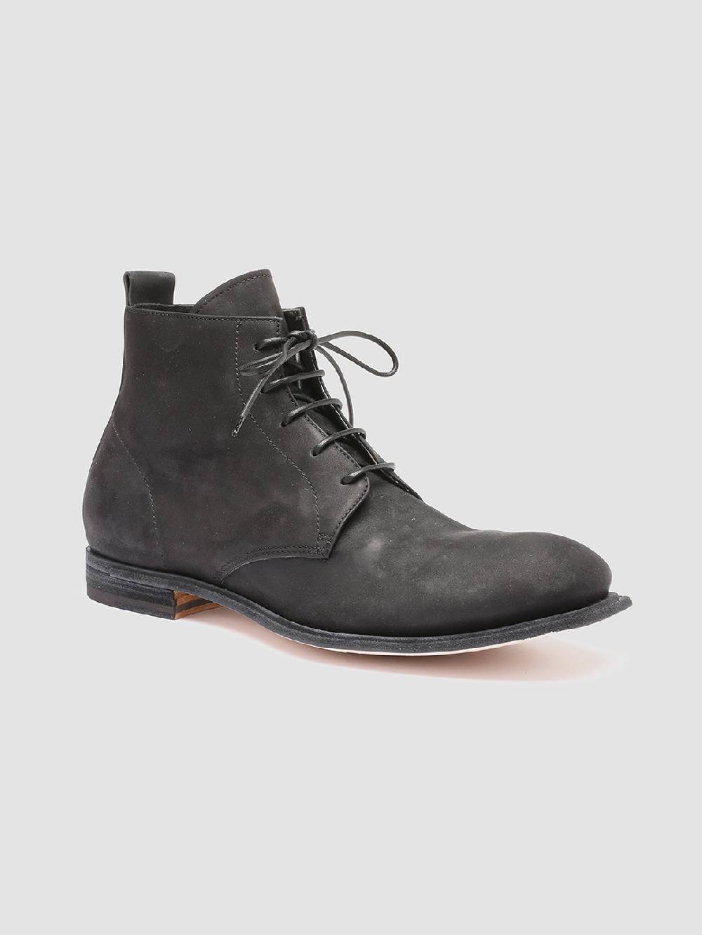 Officine Creative DURGA 002 Stivaletti in Pelle Scamosciata Nera Vendita