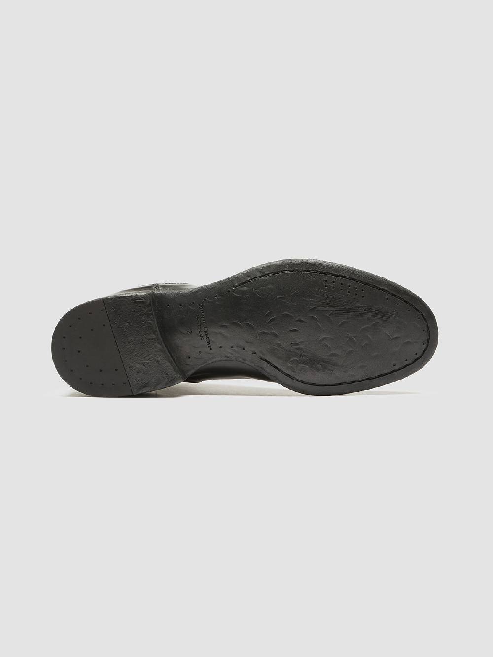 Officine Creative EMORY 012 Stivaletti Chelsea in Pelle Nera Promozione