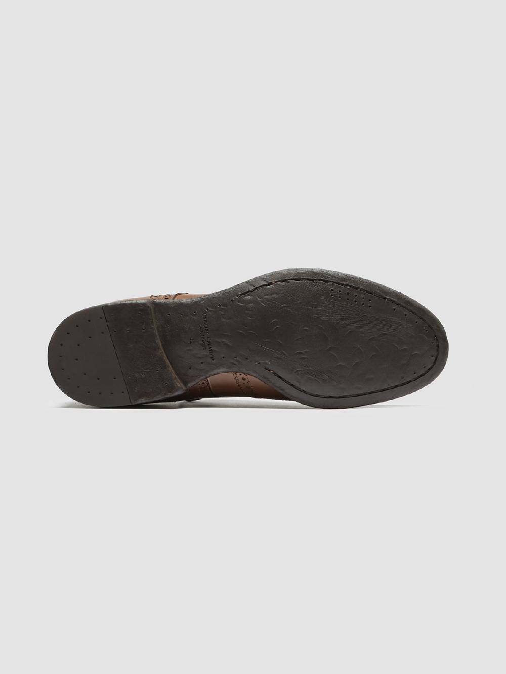 Officine Creative EMORY 015 Derby in Pelle Marrone Pezzi Unici